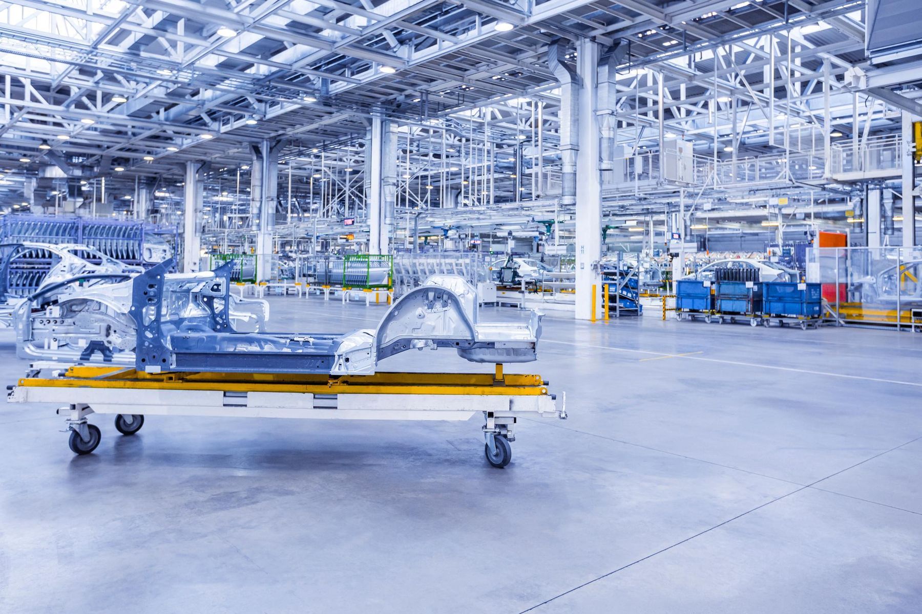Trivex industrial manufacturing facility with automated process lines